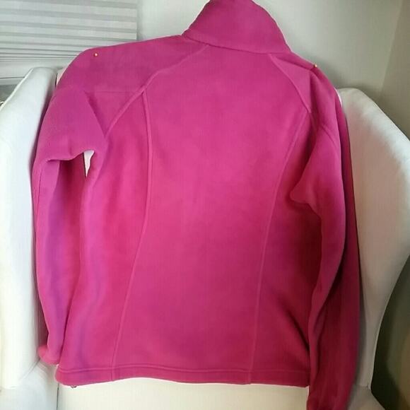 Columbia Hot Pink Fleece Jacket. S - Picture 4 of 4